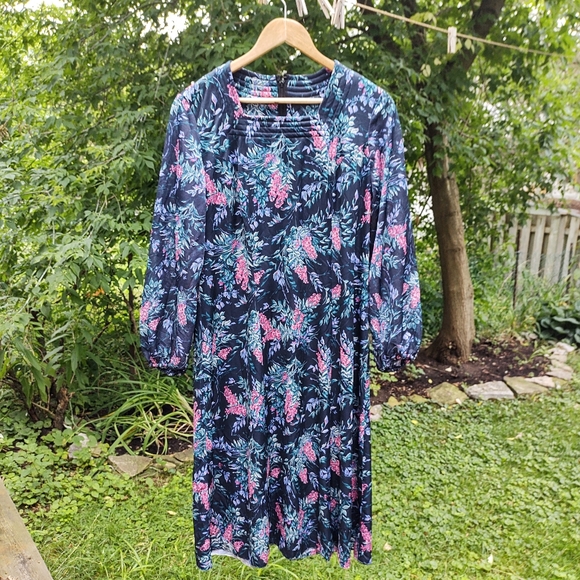 Vintage Floral House Dress Nightgown - Picture 5 of 14
